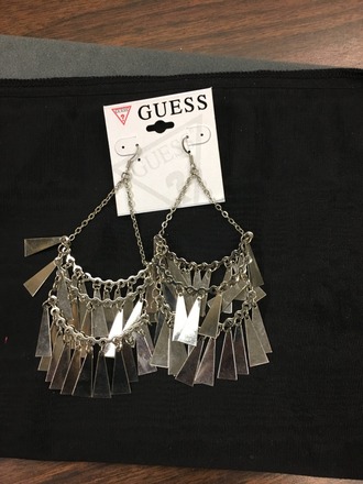 100 prs-- GUESS Earrings-- Large Dangle--$1.49 pr -Retails $ 25.0