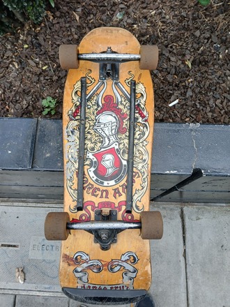 Soren Aaby Santa Cruz Skateboards Knight 80's Z62A Vintage