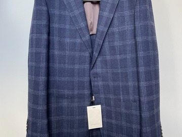 Selling with online payment: [EU] NWT Suitsupply navy checked jacket, size 40R