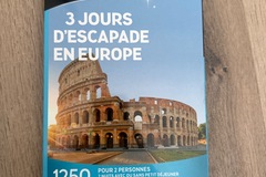 Vente: Coffret Wonderbox "3 jours d’escapade en Europe" (99,90€)