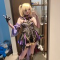 Selling with online payment: Fischl Genshin Impact FULL COSPLAY DokiDoki SR Small + shoes wig 