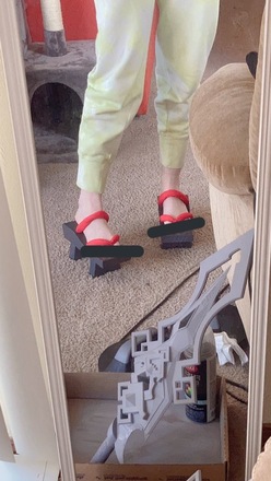 Yoimiya Genshin Impact FULL COSPLAY DokiDoki SR Small + shoes wig