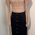 Selling: Sylvester Denim A-Line Skirt - Size 8