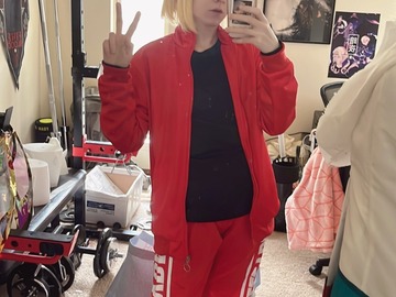 Selling with online payment: Kenma Kozume Haikyuu!! Tracksuit + Wig