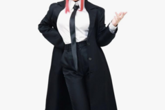 Selling with online payment: Makima Chainsaw Man Costume + Wig