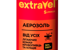 Виробники: Extravel Аерозоль репелентний від комах та кліщів, 100 мл