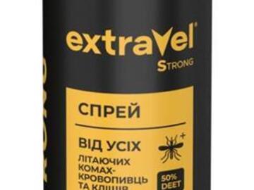 Manufacturers: Extravel Strong Спрей репелентний від комах та кліщів, 100 мл