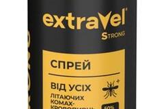 Виробники: Extravel Strong Спрей репелентний від комах та кліщів, 100 мл