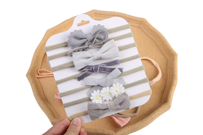 700pcs. Hair Bow Headbands-Girl Hair Bows