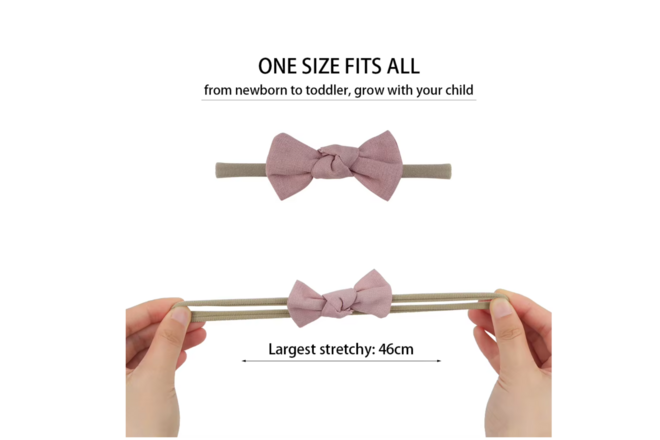 700pcs. Hair Bow Headbands-Girl Hair Bows