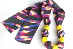  : Silk Scarf Necklace 