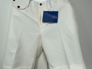 Selling with online payment: [EU] NWT Suitsupply off white Jort shorts, size 40R