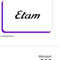 Vente: Bon d’achat Etam (50€)