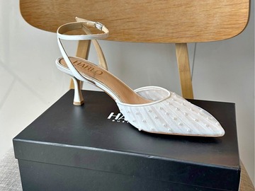 Selling: HARLO ELLIE PEARL EMBELLISHED BRIDAL SHOES 
