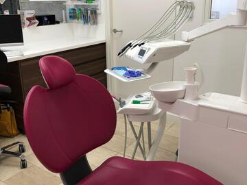 Gebruikte apparatuur: Stoel bekleding Sirona intego