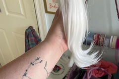 Selling with online payment: Ponytail Attachment - White
