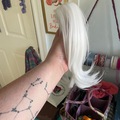 Selling with online payment: Ponytail Attachment - White