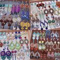Bulk Lots: 50 pairs of tassel retro bohemian earrings