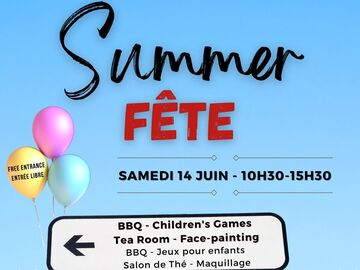 Actualité: Summer Fête le samedi 14 juin