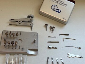 Gebruikte apparatuur: Thomas Gonon post remover compleet
