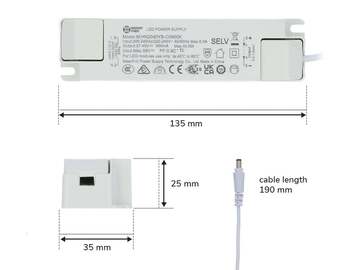 À vendre: HOFTRONIC - Panneau LED 30x120 cm - 36 Watt - 4320lm - 4000K blan