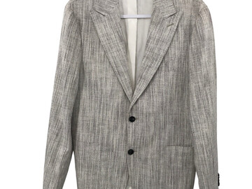 Selling with online payment: Suitsupply Havana Ferla Brown Stripe Jacket 40R