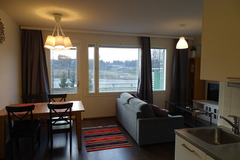 Renting out: 40m² bright fully furnished modern studio with good view.