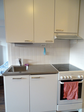 40m² bright fully furnished modern studio with good view.