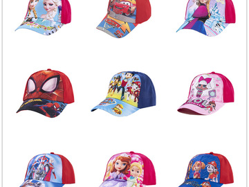 Bulk Lots: 50PCS cartoon children's sun hat sun visor baseball cap duckbill 