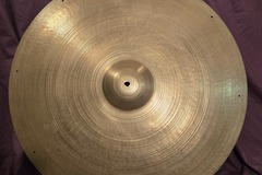 Selling with online payment: 25” A Zildjian Ride | Large Stamp Hollow Block | 4,530g | Mid 50s
