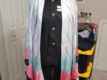 Selling with online payment: Miccostumes Demon Slayer Shinobu Kochou Cosplay Size M