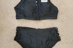 Selling with online payment: Miccostumes Demon Slayer Shinobu Kochou Swimsuit Cosplay Size M