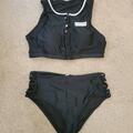 Selling with online payment: Miccostumes Demon Slayer Shinobu Kochou Swimsuit Cosplay Size M