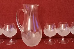 Vente: CARAFE A EAU ET SES 5 VERRES