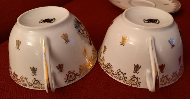 GRANDES TASSES NAPOLEON ET JOSEPHINE