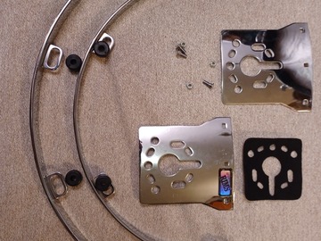 Selling with online payment: 16" and 13" rims mounts