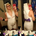Selling with online payment: Final Fantasy Moogle Romper Crochet M/L