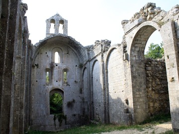 Poznámka k umístění: Notre-Dame la Brune d’Aleyrac, Ruinen