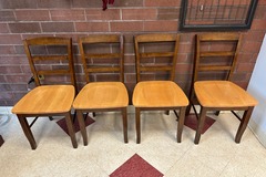 Selling with online payment: Wooden Chairs