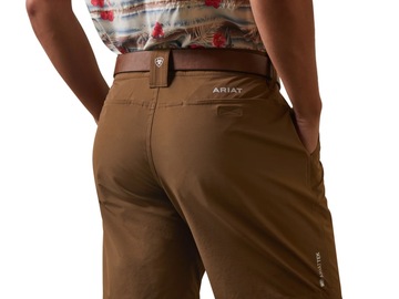 Bulk Lots: Ariat Men’s Tek Stretch 8” Teak Brown Shorts