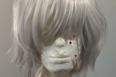 Selling with online payment: Short White Wig