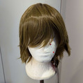 Selling with online payment: Brown/Green Short Epic Cosplay wig