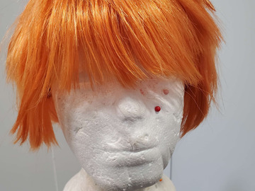 Selling with online payment: Short Orange Wig (cosworx)