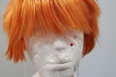 Selling with online payment: Short Orange Wig (cosworx)