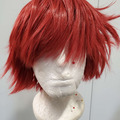 Selling with online payment: Fluffy Short Red Wig