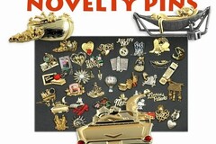 Bulk Lots: 133 pcs--Ladies Novelty Pins--$0.74 pcs