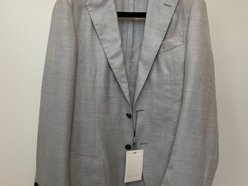 Selling with online payment: [EU] NWT Suitsupply light grey unconstructed jacket, size 38R