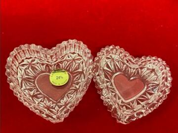 Bulk Lots: 144 pcs--Lead Crystal Trinket/Gift Boxes--$0.97 pcs
