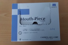 Nieuwe apparatuur: Morita biteblocks, mouthpiece, disposable, 15 euro