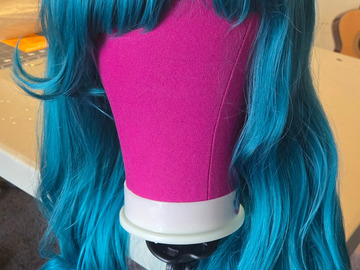 Selling with online payment: Long Teal Officer Jenny/Sailor Neptune Arda Wig